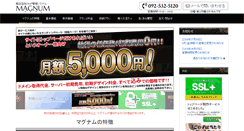 Desktop Screenshot of magnum-f.info
